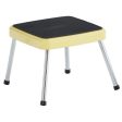 AI-Stylaire Retro 1-Step Steel Step Stool in Yellow ( 1-Pack) Online Sale