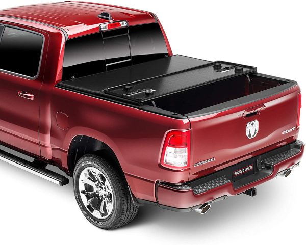 Rugged Liner E-Series Hard Folding Truck Bed Tonneau Cover  EH-T605  Fits 2005 - 2015 Toyota Tacoma 6  2  Bed (73.5 ) on Sale