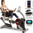 Fitness Reality X-Class 450SL Bluetooth Smart Technology Magnetic Recumbent Exercise Bike with 24 Workout Programs and Free App Fashion