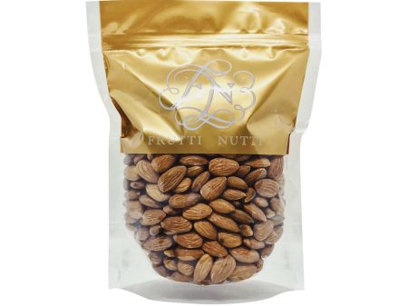 FRUTTI NUTTI USA Roasted & Unsalted Almonds  (600g) For Discount